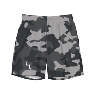 Dark Camo Men's swim trunks
