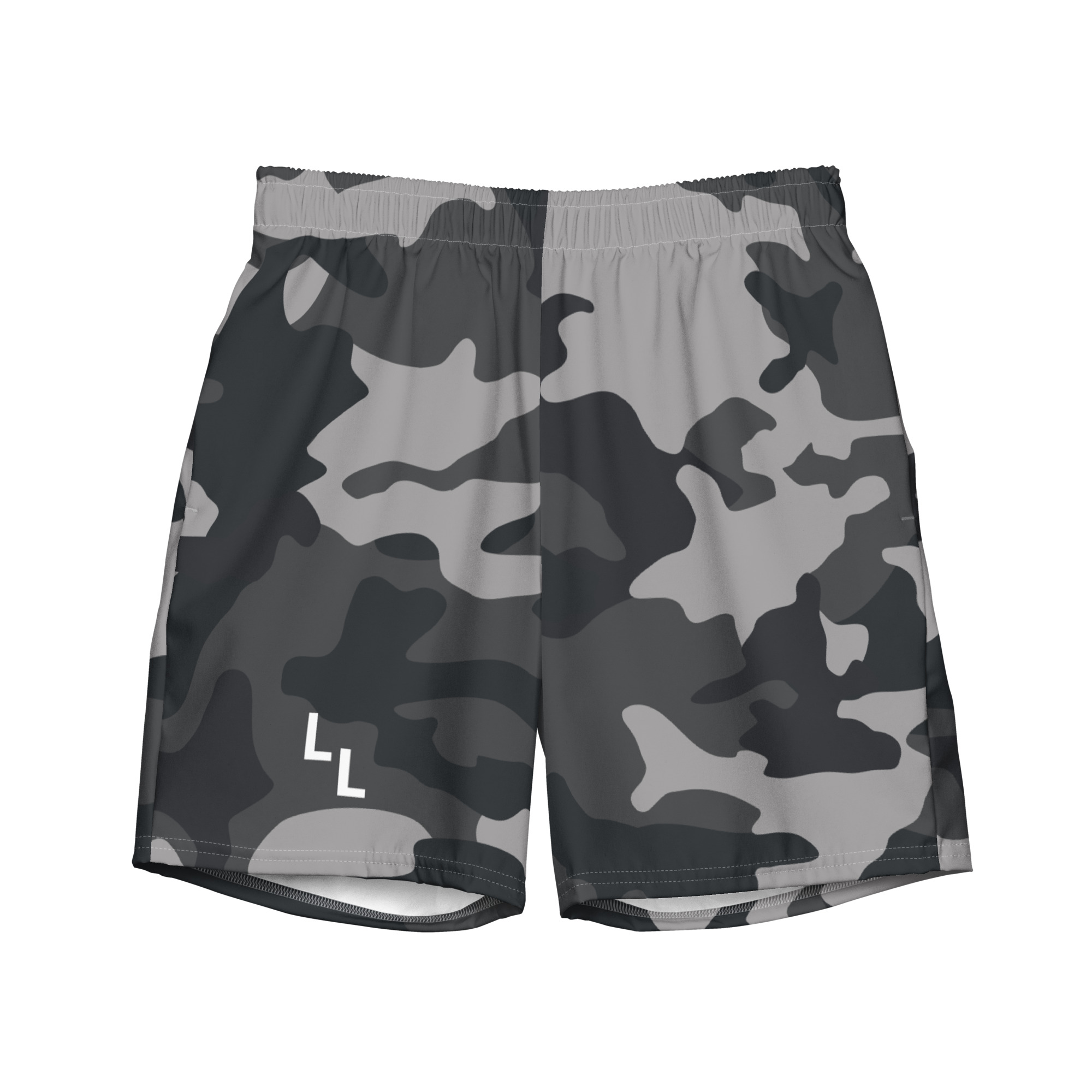 Dark Camo Men's swim trunks