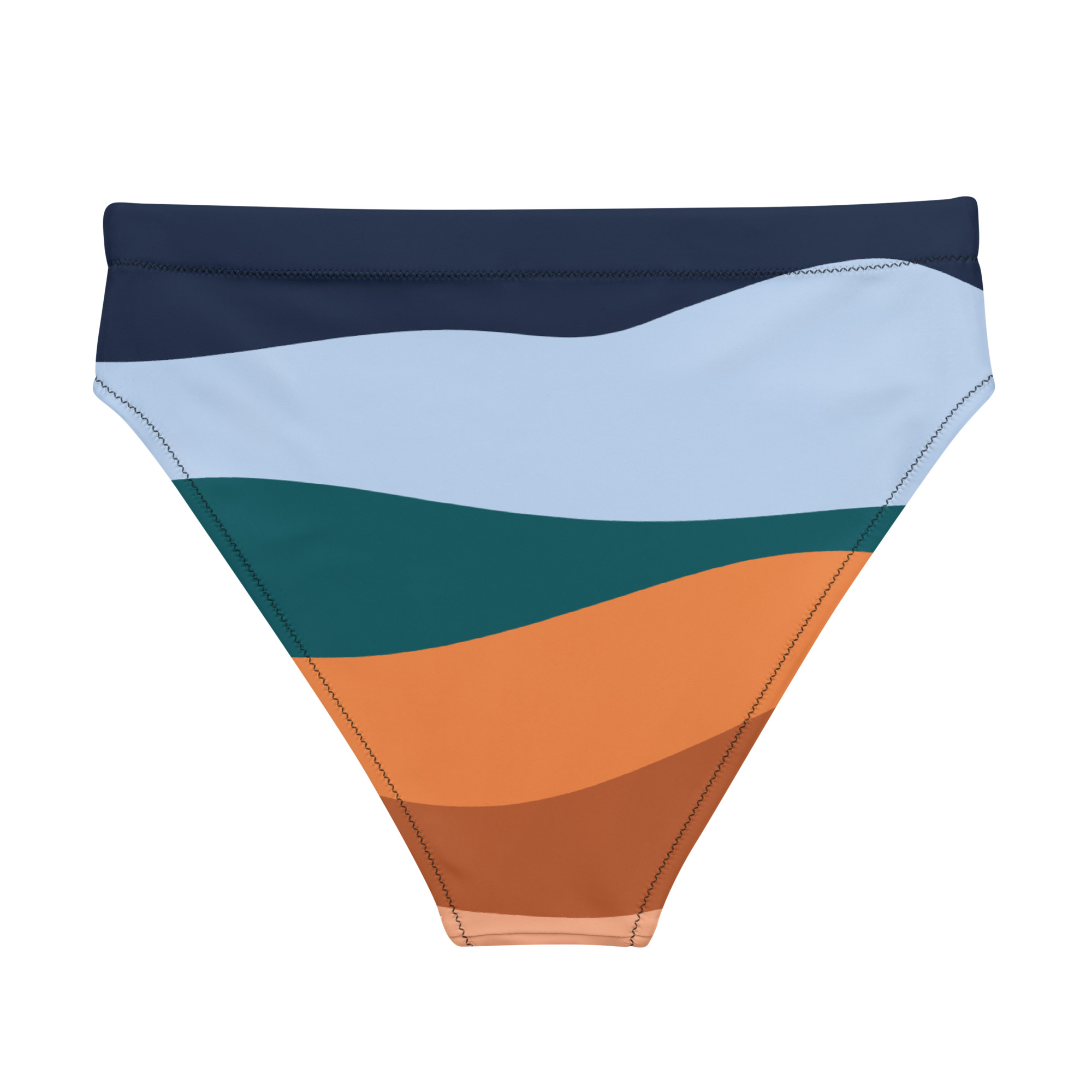 Recycled high-waisted bikini bottom - Image 5