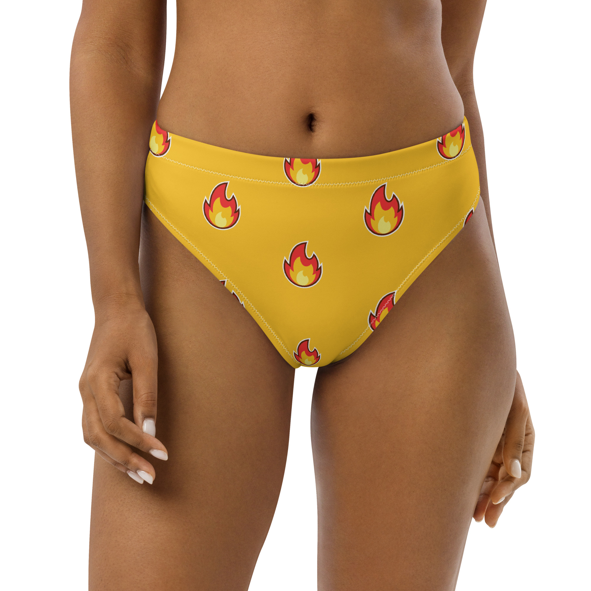 Recycled high-waisted bikini bottom - Image 3